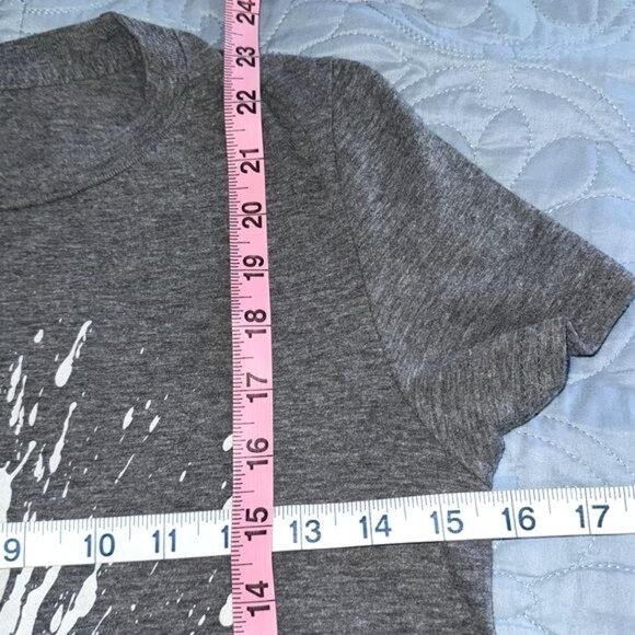 Anvil Mud Run 2017 T-Shirt China Peak Gray Short Sleeve Cotton Blend XS - Picture 5 of 6